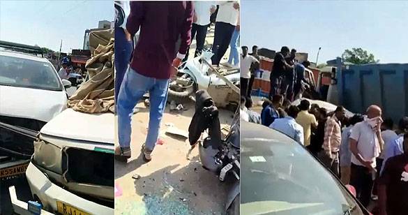 जयपुर में भीषण सड़क हादसा, बेकाबू डंपर ने 50 लोगों को कुचला, 14 की मौत