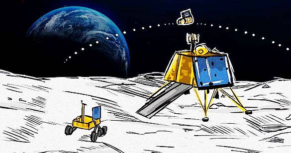 चंद्रयान-3 ने दुनियाभर के लोगों को दी बड़ी खबर, चांद पर पानी होने की संभावना