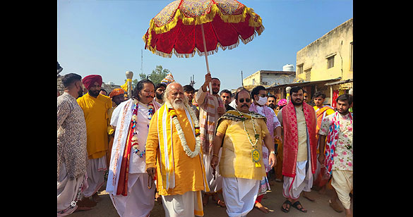 धूमधाम से मना राधावल्लभ लाल का पाटोत्सव, मदनटेर से बड़ा रासमण्डल के लिए निकली चाव सवारी