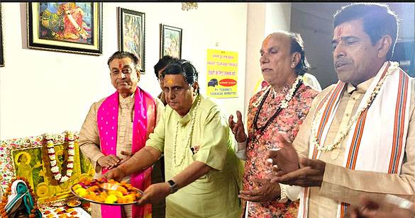 भागवतकृपा धाम में महाप्रभु वल्लभाचार्य महाराज का 549वां प्राकट्य महोत्सव प्रारम्भ