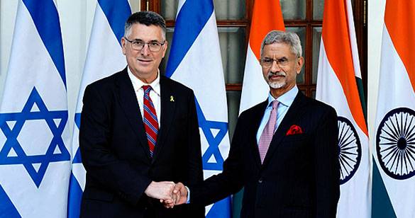 जयशंकर से मिलकर बोले इसराइली विदेश मंत्री गिदोन सार, भारत ही भविष्य है