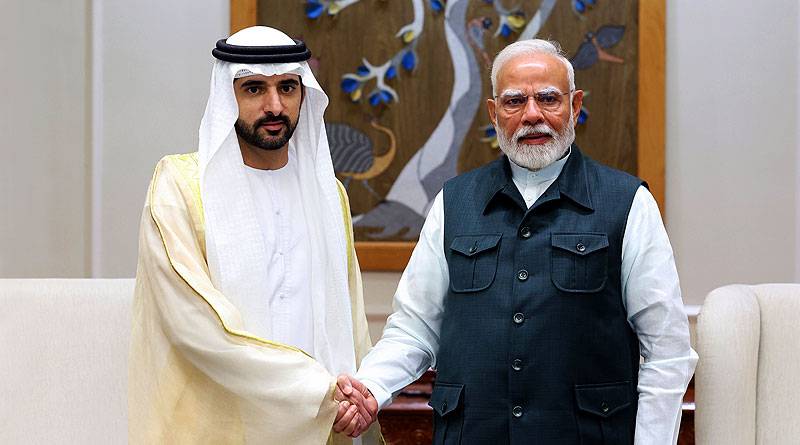 पीएम मोदी ने कहा, दुबई के क्राउन प्रिंस की विशेष यात्रा हमारी गहरी दोस्ती की पुष्टि करती है