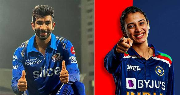 दुनिया के सर्वश्रेष्ठ क्रिकेटर चुने गए जसप्रीत बुमराह और स्मृति मंधाना