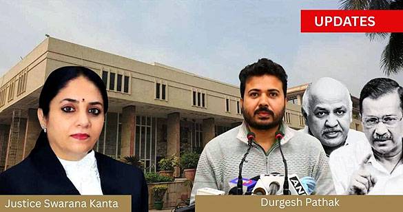 शराब घोटाले में अब जवाब भी दाखिल नहीं कर सकेंगे केजरीवाल, सिसोदिया और दुर्गेश