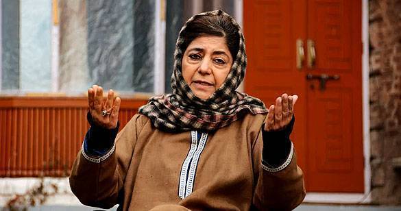 महबूबा मुफ्ती ने भारत को दिया शांति का उपदेश, तनाव कम करने को कहा
