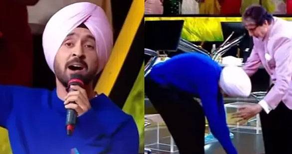 केबीसी में अमिताभ बच्चन के पैर छूने पर खालिस्तानी संगठन ने  दिलजीत दोसांझ को दी धमकी