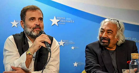 सैम पित्रोदा ने राहुल गांधी को बताया राजीव गांधी से अधिक बौद्धिक और विचारक