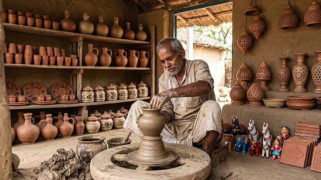 माटी कला के कारीगरों को मिलेगा 10 लाख का बैंक लोन, सरकार देगी 25% सब्सिडी