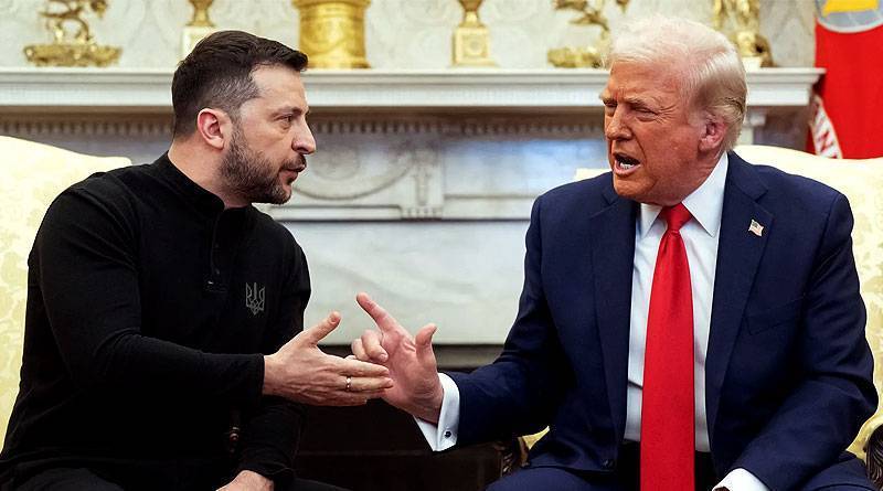 ट्रंप ने यूक्रेन के राष्ट्रपति पर शांति वार्ता को नुक़सान पहुंचाने का आरोप लगाया