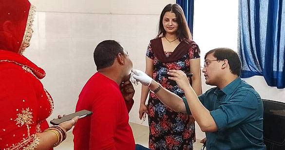 केडी हॉस्पिटल में 50 से अधिक मरीजों की हुई मुख कैंसर की जांच