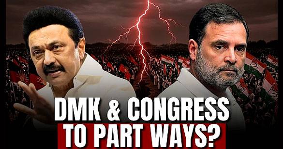 पीठ में छुरा: TVK के साथ जाने पर DMK का कांग्रेस के खिलाफ गद्दार प्रोटेस्ट